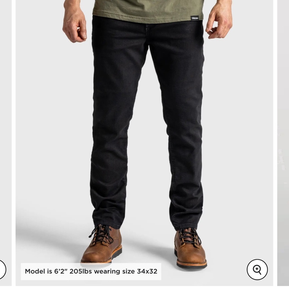 ORIGIN USA Men’s Delta Flex Taper Jeans, 34/30 NWT- never worn